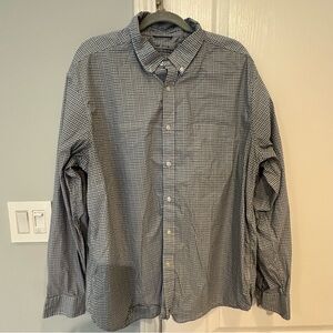 Vineyard Vines Blue Checkered Shirt XXL Performance Button Down